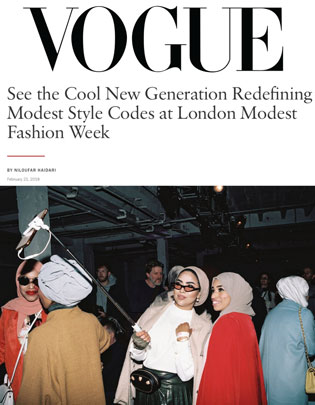 See the Cool New Generation Redefining Modest Style Codes at London Modest Fashion Week