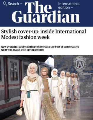 Stylish cover-up: inside International Modest fashion week